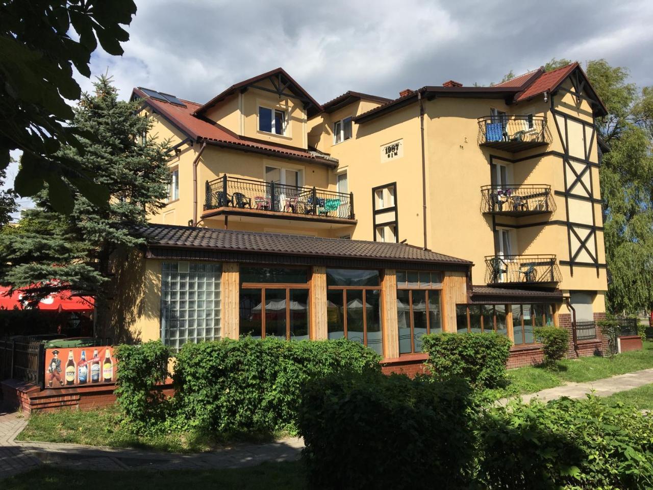 Stratos Panzió Łeba Kültér fotó